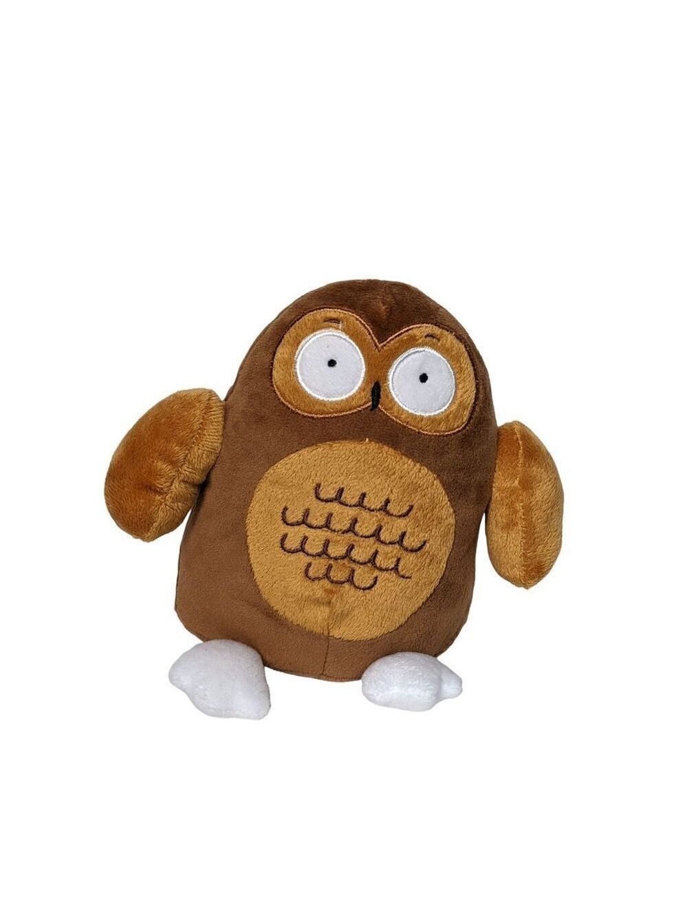 Kane Miller Owl Plush 7.5 Inch Brown